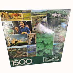 Ireland‎ The Emerald Isle Puzzle Springbok 1500 Piece Irish Large Sealed in Box